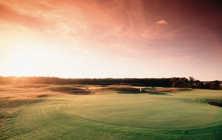 Golfing holidays Nick Faldo Golf Course sunset fairway